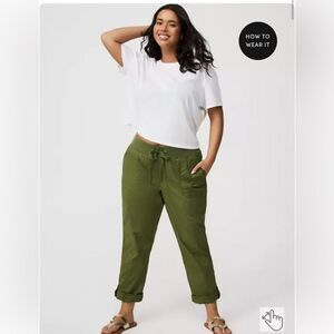 Torrid Convertible Poplin Pants